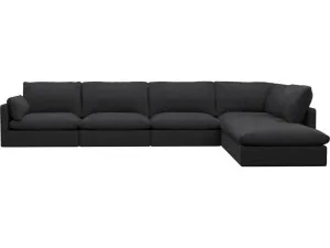 Willow Plaza Flint Grey Modular Sofa - 6 Seater RAF Terminal by James Lane, a Sofas for sale on Style Sourcebook