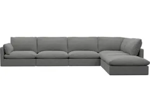 Willow Maya Flint Modular Sofa - 6 Seater RAF Terminal by James Lane, a Sofas for sale on Style Sourcebook