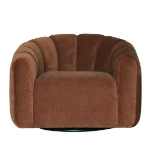 Newry Swivel Chair Muse Rust by James Lane, a Chairs for sale on Style Sourcebook