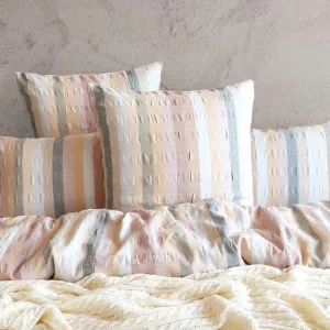 Renee Taylor Layla 100% Cotton European Pillowcase by null, a Cushions, Decorative Pillows for sale on Style Sourcebook