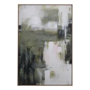 Contemplation 2 Box Framed Canvas in 83 x 123cm by OZ Design, a Painted Canvases for sale on Style Sourcebook