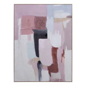 Faint Layers Box Framed Canvas in 90 x 120cm by OZ Design, a Painted Canvases for sale on Style Sourcebook