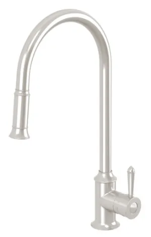 Nostalgia Sink Mixer With Pull-Out Spray 4Star Lead Free In Brushed Nickel By Phoenix by PHOENIX, a Kitchen Taps & Mixers for sale on Style Sourcebook