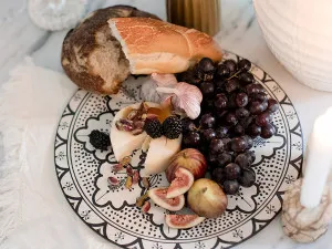 Aleah ceramic cheese board-Black by Coast to Coast, a Platters & Serving Boards for sale on Style Sourcebook