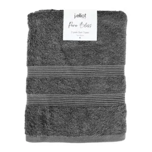 J.Elliot 2 pack Terry Bliss Bath Towels in charcoal by J Elliot, a Towels & Washcloths for sale on Style Sourcebook
