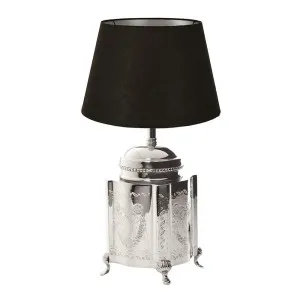 Kensington Table Lamp Base Large Shiny Nickel by Florabelle Living, a Lamps for sale on Style Sourcebook