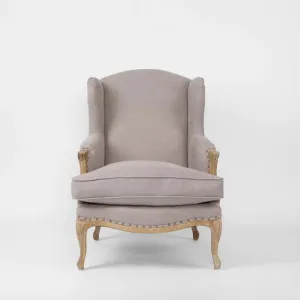 Normandy Wing Back Chair by Florabelle Living, a Sofas for sale on Style Sourcebook