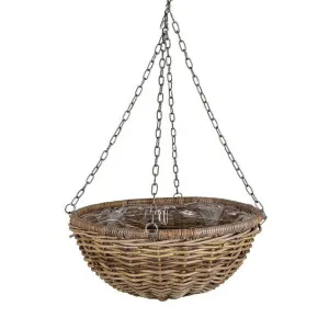 Rattan Hanging Planter Small by Florabelle Living, a Plants for sale on Style Sourcebook