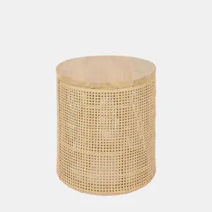 Zoe Side Table Natural by Florabelle Living, a Side Table for sale on Style Sourcebook