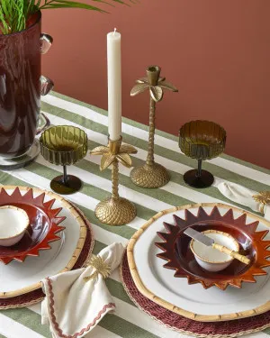 Orla Cotton Tablecloth 150x250cm Olive by Coast to Coast, a Table Cloths & Runners for sale on Style Sourcebook