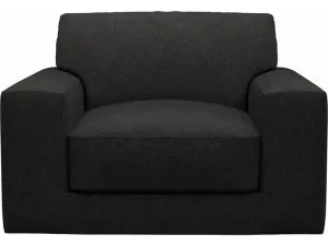 Monica California Charcoal Armchair by James Lane, a Chairs for sale on Style Sourcebook