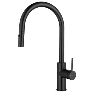 Bella Vista Mica Pull-Out Sink Mixer Black by Bella Vista, a Kitchen Taps & Mixers for sale on Style Sourcebook
