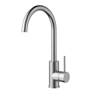 Cylindro Slimline Sink Mixer Stainless Steel by Bourne, a Kitchen Taps & Mixers for sale on Style Sourcebook