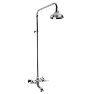 Brodware Neu England Bath & Shower Set With Metal Lever Durobrite Chrome by Brodware, a Shower Heads & Mixers for sale on Style Sourcebook