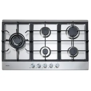 Euro Appliances Gas Cooktop 90cm Stainless Steel by Euro Appliances, a Cooktops for sale on Style Sourcebook