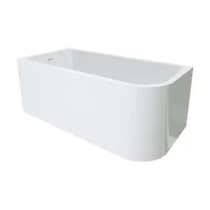 Fienza Hustle Right-Hand Multi-Fit Acrylic Bath with Overflow, 1500mm by Fienza, a Bathtubs for sale on Style Sourcebook