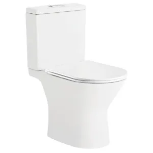 Fienza Chica Close-Coupled Toilet Suite, Slim Seat, Skew Trap by Fienza, a Toilets & Bidets for sale on Style Sourcebook