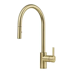 Franke Eos Neo Pull-Out Tap Gold by Franke, a Kitchen Taps & Mixers for sale on Style Sourcebook