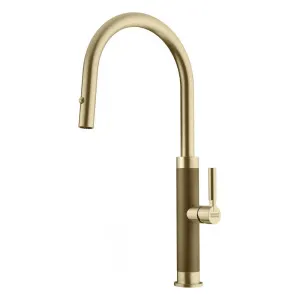 Franke Mythos Masterpiece Pull-Out Tap Gold by Franke, a Kitchen Taps & Mixers for sale on Style Sourcebook