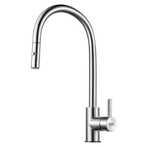 Franke Eos Neo Stainless Steel Pull-Out Tap by Franke, a Kitchen Taps & Mixers for sale on Style Sourcebook
