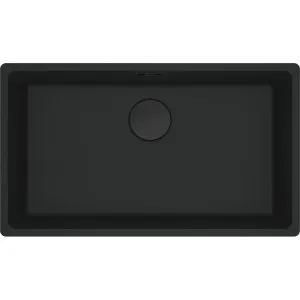Franke Maris Granite Single Bowl 720mm Flushmount Matte Black by Franke, a Kitchen Sinks for sale on Style Sourcebook
