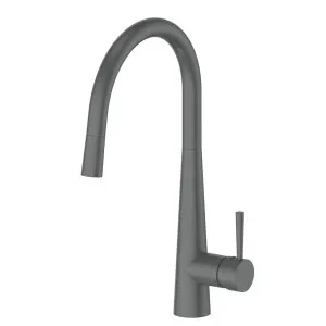 Greens Galiano Pull-Down Sink Mixer Gun Metal by Greens, a Kitchen Taps & Mixers for sale on Style Sourcebook