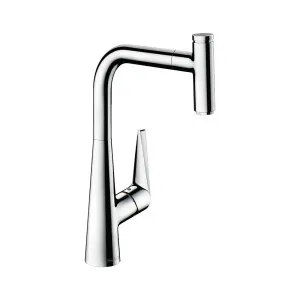 Hansgrohe Talis Select M51 Single Lever Kitchen Mixer 300 Pull-Out Spout 1jet Chrome by Hansgrohe, a Kitchen Taps & Mixers for sale on Style Sourcebook