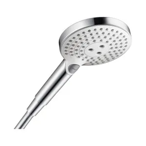 Hansgrohe Raindance Select S Hand Shower 120 3jet EcoSmart 9 l/min White Chrome by Hansgrohe, a Shower Heads & Mixers for sale on Style Sourcebook