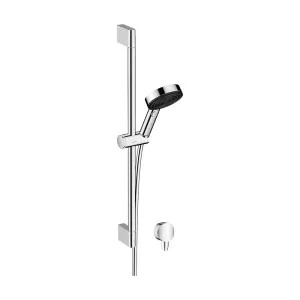 Hansgrohe Pulsify Select S Shower Set 105 3jet Relaxation with Shower Bar 65cm Chrome by Hansgrohe, a Shower Heads & Mixers for sale on Style Sourcebook