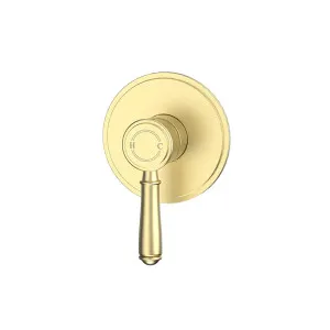 Ikon Clasico Wall Mixer Trim Kit Brushed Gold by Ikon, a Bathroom Taps & Mixers for sale on Style Sourcebook