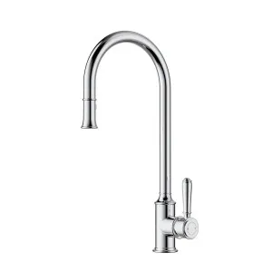 Ikon Clasico Pull-Out Sink Mixer Chrome by Ikon, a Kitchen Taps & Mixers for sale on Style Sourcebook