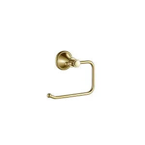 Ikon Clasico Toilet Roll Holder Brushed Gold by Ikon, a Toilets & Bidets for sale on Style Sourcebook