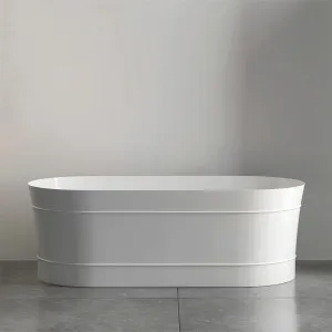 Otti Attica Bondi Bath Gloss White 1700mm by Otti, a Bathtubs for sale on Style Sourcebook