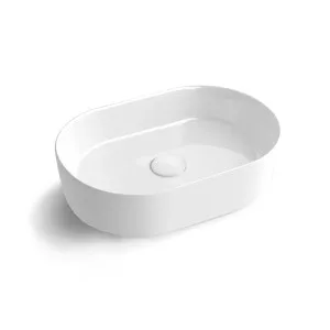Otti Oval 500x340 Basin Gloss White by Otti, a Basins for sale on Style Sourcebook