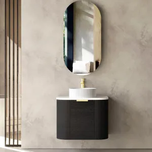 Otti Bondi 600mm Black Oak Wall Hung Vanity (Cabinet Only) by Otti, a Vanities for sale on Style Sourcebook