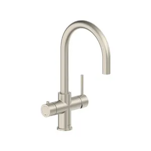 Peppy Taps 4 in 1 Boiling, Chilled Tap Brushed Nickel by Peppy, a Kitchen Taps & Mixers for sale on Style Sourcebook