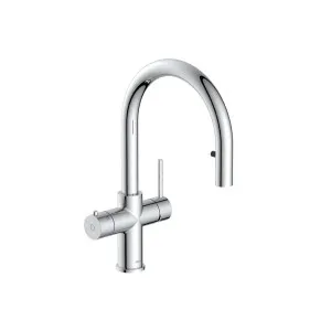 Peppy Taps Pull Out 4 in 1 Boiling, Ambient, Hot & Cold Mains Tap Chrome by Peppy, a Kitchen Taps & Mixers for sale on Style Sourcebook