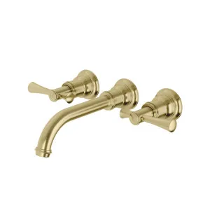 Phoenix Cromford Basin / Bath Wall Tap Set Brushed Gold by PHOENIX, a Basins for sale on Style Sourcebook