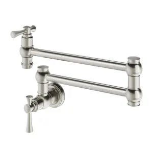 Phoenix Cromford Pot Filler Brushed Nickel by PHOENIX, a Kitchen Taps & Mixers for sale on Style Sourcebook