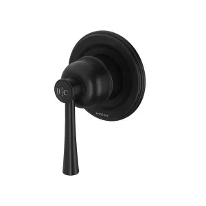Phoenix Cromford Switchmix Shower / Wall Mixer Fit-Off Kit Matte Black by PHOENIX, a Bathroom Taps & Mixers for sale on Style Sourcebook
