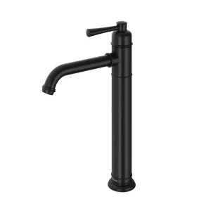 Phoenix Cromford Vessel Mixer Matte Black by PHOENIX, a Bathroom Taps & Mixers for sale on Style Sourcebook