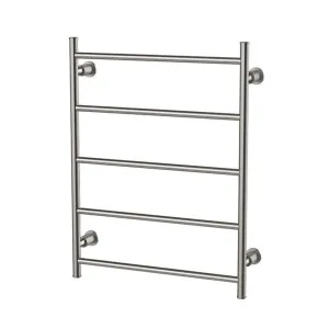 Phoenix Wiltern Heated Towel Ladder 550mm X 750mm, Brushed Carbon by PHOENIX, a Bathroom Fixtures for sale on Style Sourcebook