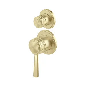 Phoenix Wiltern SwitchMix Shower / Bath Diverter Mixer Fit-Off Kit, Brushed Gold by PHOENIX, a Bathroom Taps & Mixers for sale on Style Sourcebook