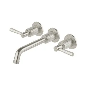 Phoenix Wiltern Wall Basin / Bath Tap Set, Brushed Nickel by PHOENIX, a Basins for sale on Style Sourcebook