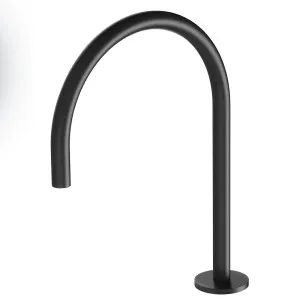 Phoenix Vivid Slimline 220mm Gooseneck Hob Sink Outlet Matte Black by PHOENIX, a Kitchen Sinks for sale on Style Sourcebook