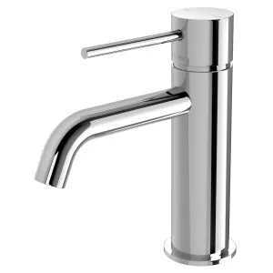 Phoenix Vivid Slimline Basin Mixer Curved Outlet Chrome by PHOENIX, a Bathroom Taps & Mixers for sale on Style Sourcebook