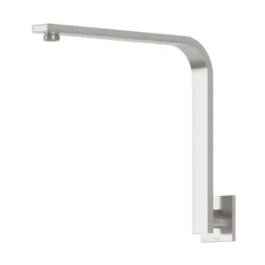 Phoenix Vivid Slimline High-Rise Shower Arm Square Plate Brushed Nickel by PHOENIX, a Shower Heads & Mixers for sale on Style Sourcebook