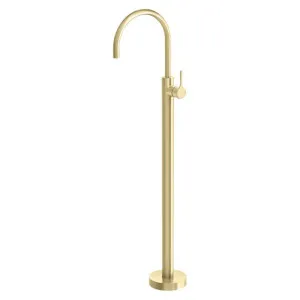 Phoenix Vivid Slimline Oval Floor Mounted Bath Mixer Brushed Gold by PHOENIX, a Bathtubs for sale on Style Sourcebook