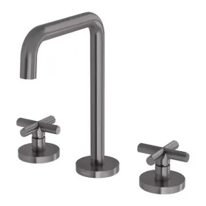 Phoenix Vivid Slimline Plus Basin Set Brushed Carbon by PHOENIX, a Basins for sale on Style Sourcebook