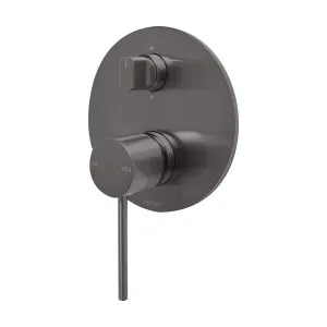 Phoenix Vivid Slimline Switchmix Shower / Bath Diverter Mixer Fit-Off Kit Brushed Carbon by PHOENIX, a Bathroom Taps & Mixers for sale on Style Sourcebook